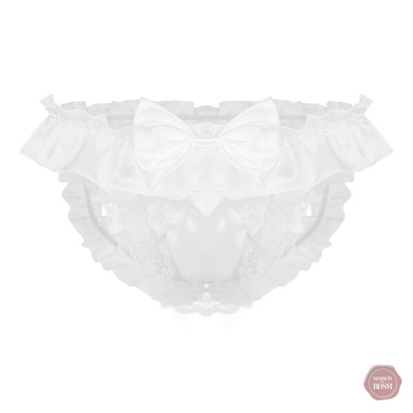 Culotte à fesses découvertes pour sissy