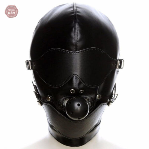 sm-cagoule-1 Cagoule Sm Intégrale pour jeux BDSM