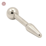 Sonde urétrale en acier inoxydable