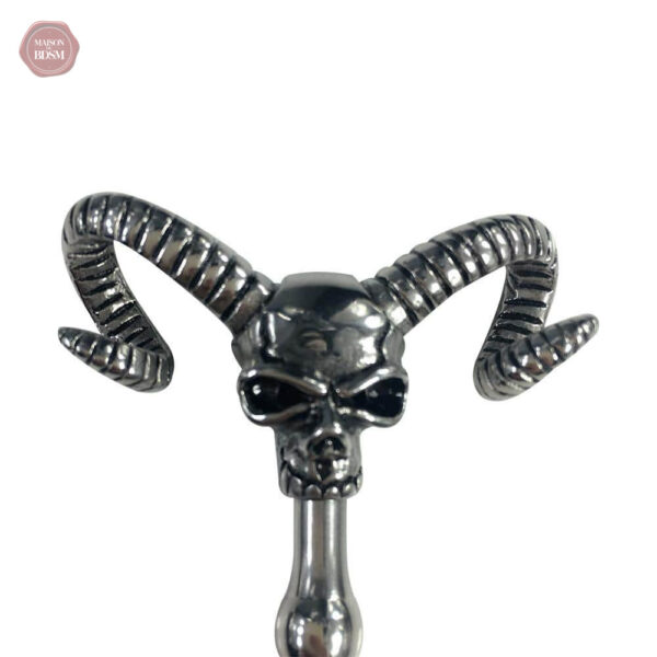 Sonde urétrale en inox avec design ergonomique