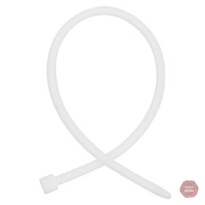 Sonde urétrale en silicone avec tête carrée blanche