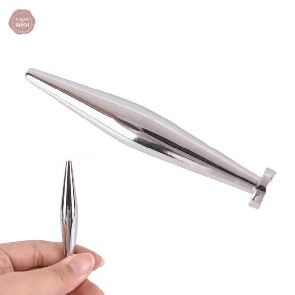 Sonde urétrale en inox, usage sécurisé
