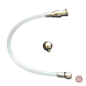 Sonde urétrale en acier inoxydable et silicone