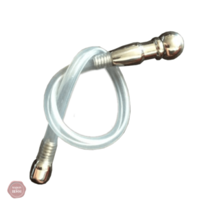 Accessoire intime: sonde urètre en acier inoxydable, silicone doux