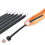 Plug urétral en silicone, tête carrée distinctive