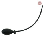 Sonde urétrale en silicone, design gonflable et noir