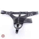 Sous-vêtements en cuir pour étui à pénis BDSM