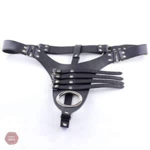 Sous-vêtements en cuir pour étui à pénis BDSM