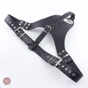 Harnais en cuir pour pratiques BDSM