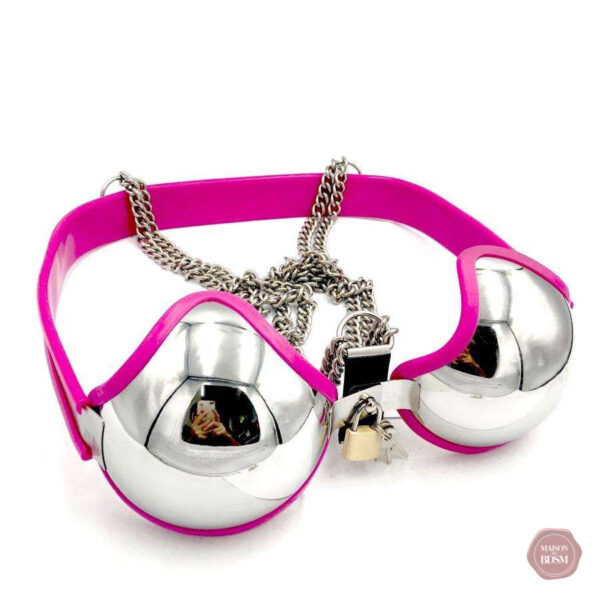soutien-gorge-chastete-metal-1 Soutien-gorge de chasteté en métal, design élégant et sécurisé