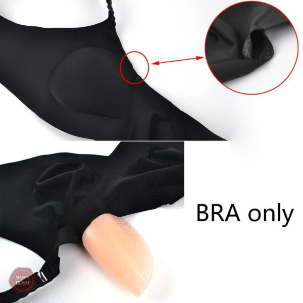 Soutien-gorge avec poche pour un maintien discret