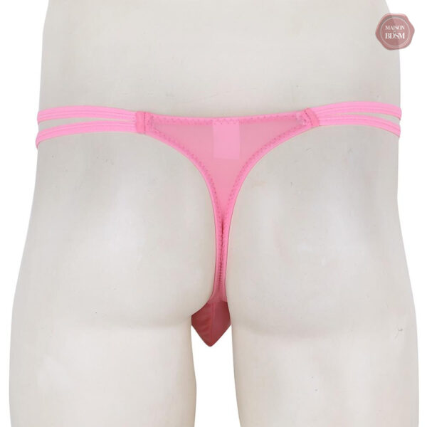 Sous-vêtement Sissy avec bretelles pour un style audacieux
