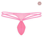 String sexy Sissy à bretelles, parfait pour la lingerie féminine