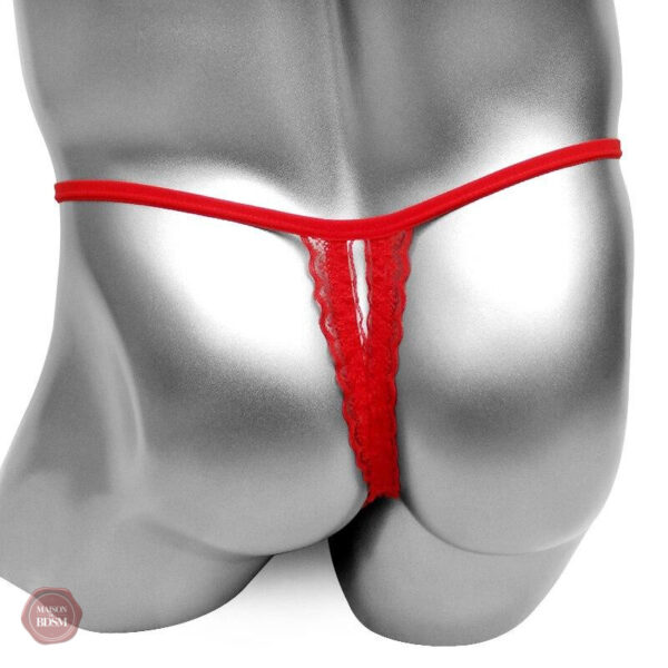 string-cockring-agrandissement-pour-hommes-en-dentelle-1 String cockring en dentelle pour hommes