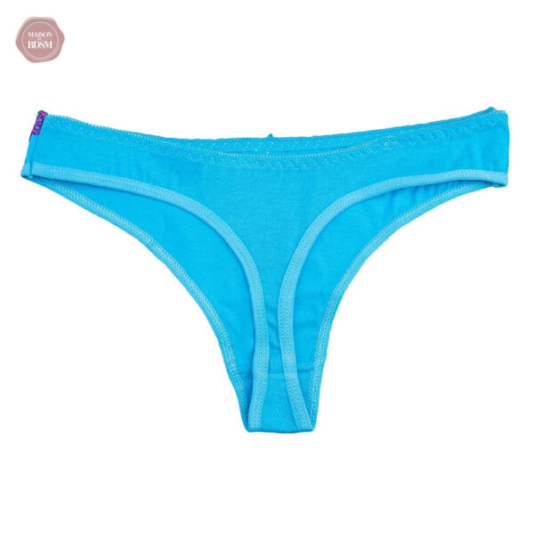 String sexy en coton, dentelle délicate, ensemble de 6 pièces