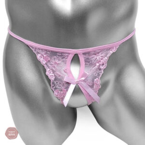 Lingerie sexy en dentelle pour travestis