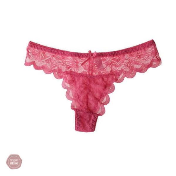 Sous-vêtements Sissy en dentelle pour un style audacieux