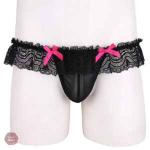 Sous-vêtements en dentelle Sissy, alliant confort et sensualité