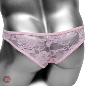 Sous-vêtement en dentelle pour travestis, style raffiné