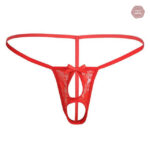 Sous-vêtement travesti avec ouverture pratique