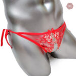 String Sissy Brodé Lux en dentelle élégante pour un look raffiné