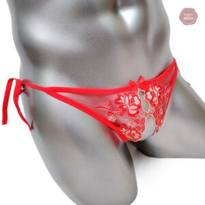 String Sissy Brodé Lux en dentelle élégante pour un look raffiné