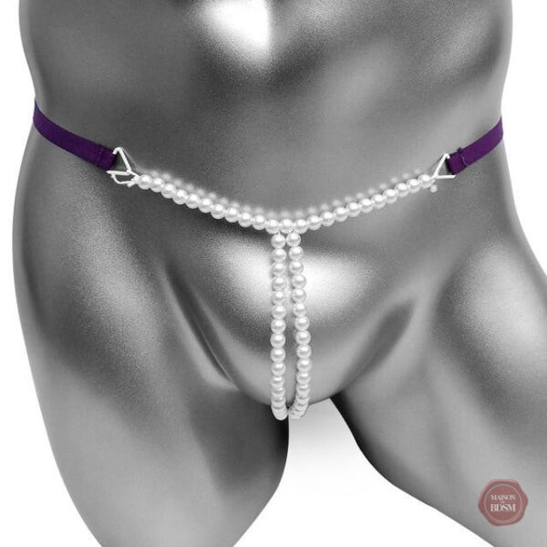 String Sissy Perles, un choix séduisant et féminin