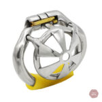 Cage de chasteté homme en acier inoxydable