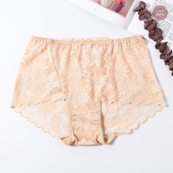 Culotte sexy grande taille avec motif floral
