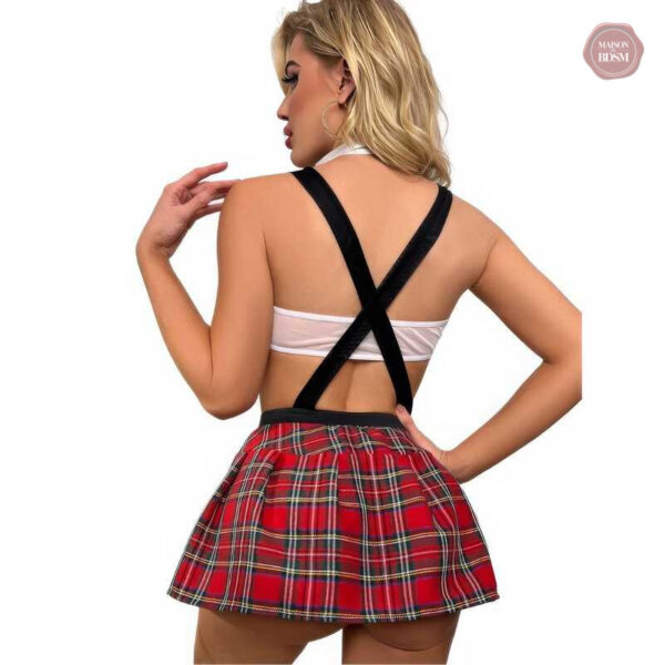 Tenue inspirée de l'uniforme scolaire écossais