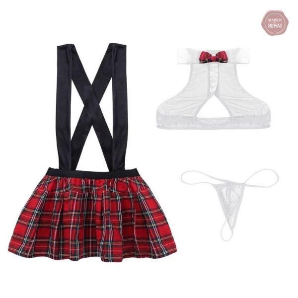 Vêtements BDSM avec motif écossais classique