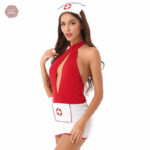 Tenue infirmière sexy pour femme en style BDSM