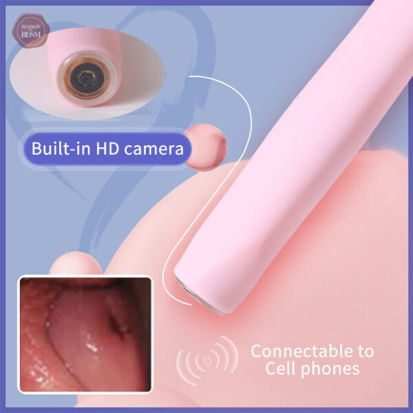 Vibrateur innovant avec fonction caméra pour plus de plaisir