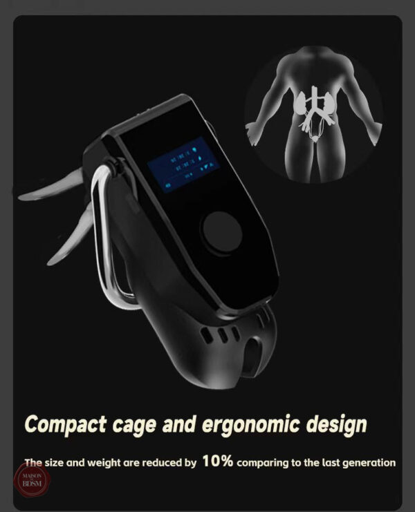 Cage de chasteté avec technologie avancée