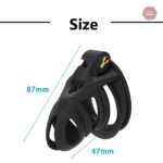Dispositif de chasteté Cobra, design en résine
