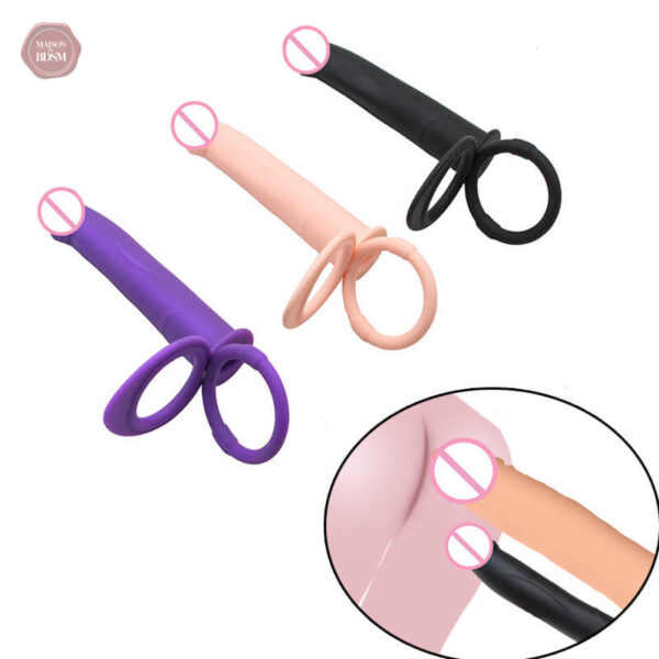 Vibrateur à double pénétration pour des sensations uniques