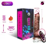 Stimulateur anal de 30 cm avec fonction de chauffage intégrée