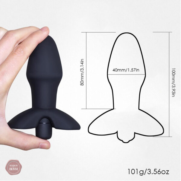 Vibromasseur compact offrant une stimulation ciblée et agréable