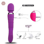 Vibromasseur ergonomique avec chaleur