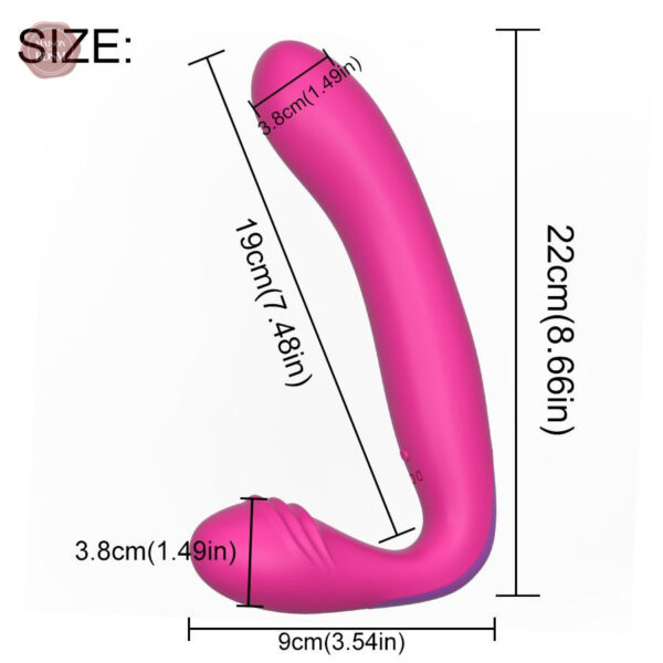 Gode double pour sensations intenses et variées