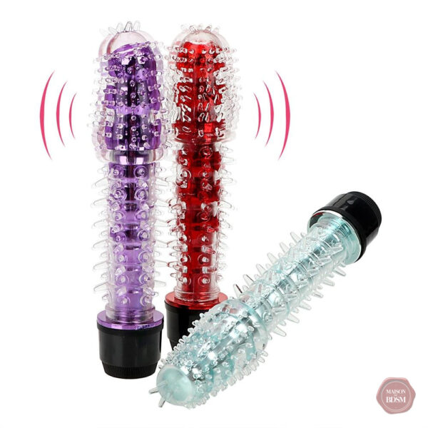 Vibromasseur multi-vitesses pour stimulation ciblée