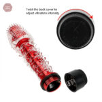 Vibromasseur doux en texture pour confort optimal