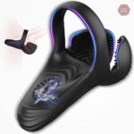 Vibromasseur silicone pour périnée et testicules