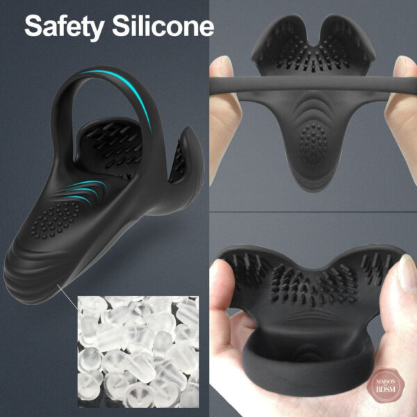 Vibromasseur ergonomique pour zone périnéale