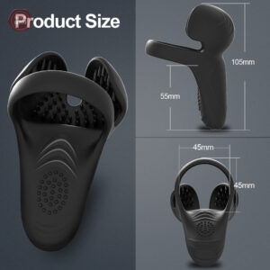 Accessoire de plaisir en silicone pour testicules