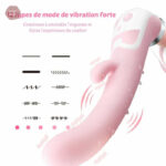 Vibromasseur à pinces pour plaisir sensoriel