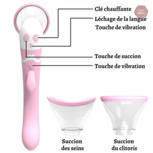 Pinces tétons vibrantes pour nouvelles sensations