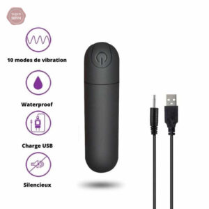Vibromasseur avec télécommande pour un contrôle aisé