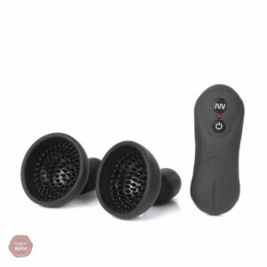 Vibromasseur tétons télécommandé pour stimulation sensorielle